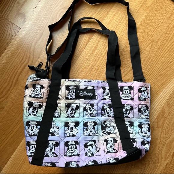 Disney Mickey and Minnie Mouse Bioworld Tote Bag - Picture 2 of 13